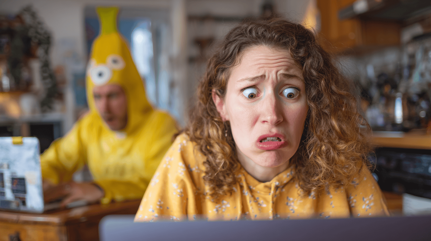 My Zoom Fail Hall of Fame: Including the Time My Roommate Walked By in a Banana Costume